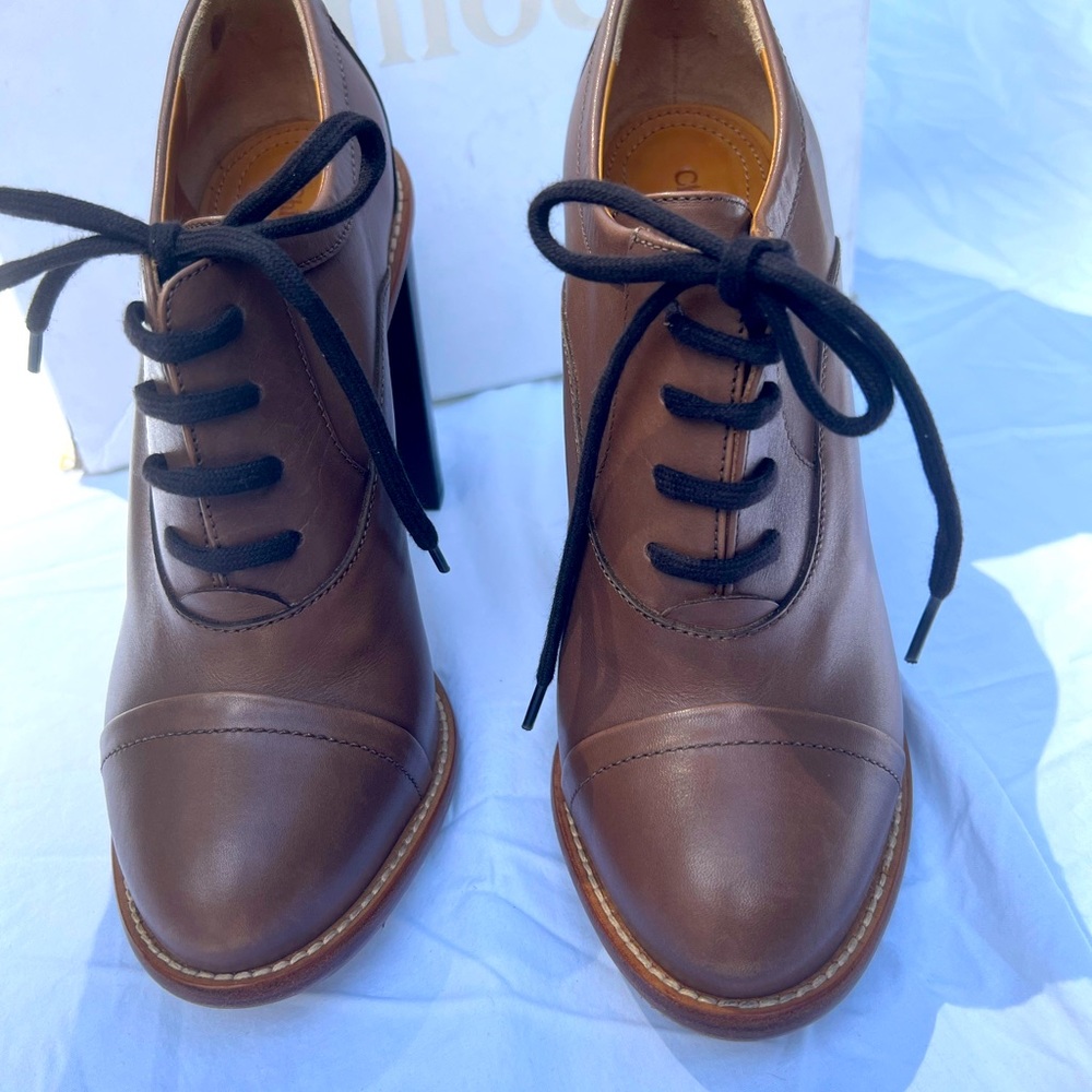 Chloe Lace up Booties - size 39